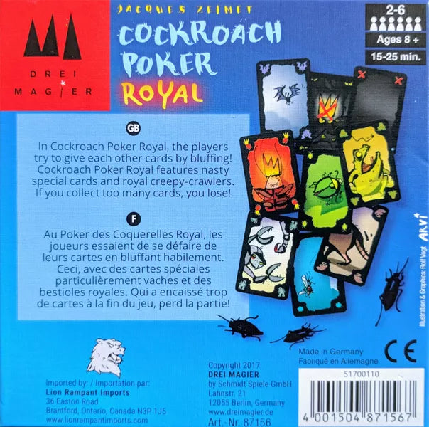 Cockroach Poker Royal