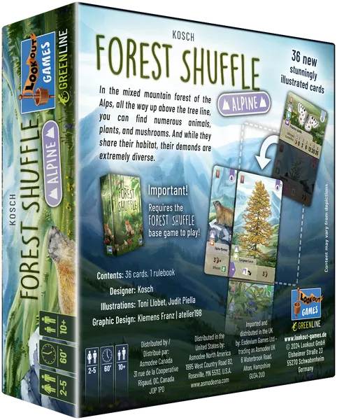 Forest Shuffle: Alpine Expansion