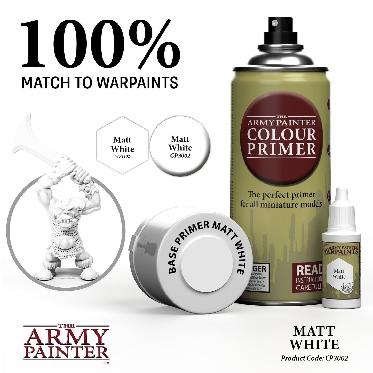 Army Painter Colour Primer - Matte White
