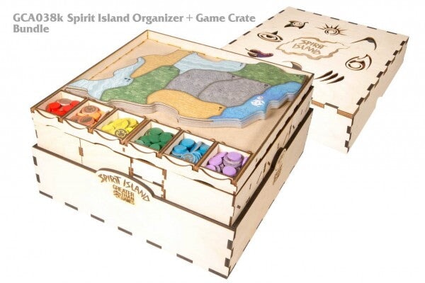 Spirit Island Organizer and Crate Bundle